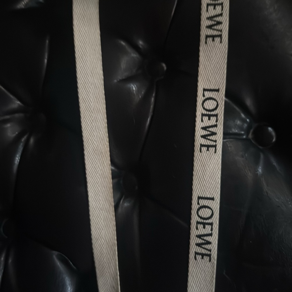 Loewe Tan Bucket Hat with Brown Logo Patch - Picture 5 of 7